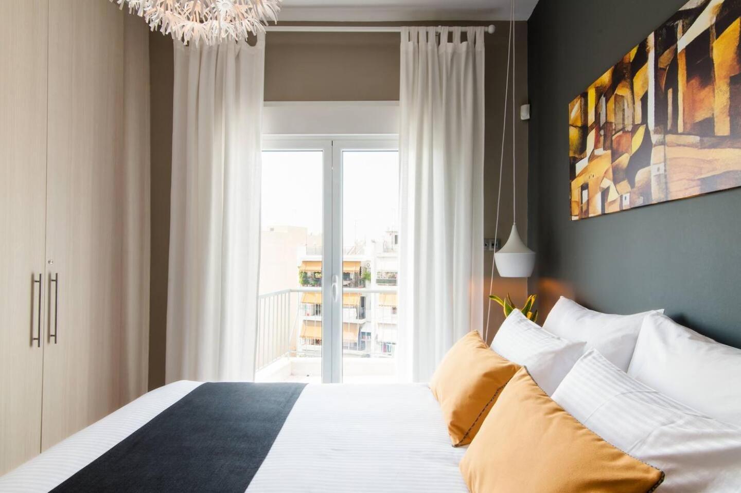 Ma Maison Nο 1, Penthouse, Acropolis And Lycabettus View, Ultra High Speed Internet 300 Mbps, 15' To Acropolis By Metro, 1' From Metro Station Atenas Exterior foto